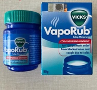 VickS vaporub วิคส์ วาโปรับ Vick ขนาด 25gm/50gm.ล็อตใหม่ ล่าสุด