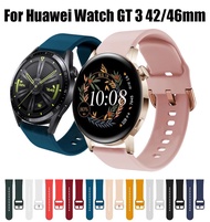 Huawei WATCH GT 3 silicone Strap For Huawei WATCH GT 3 42mm 46mm Silicone band for Huawei WATCH GT 2 2e 2pro smart watch Color buckle silicone strap