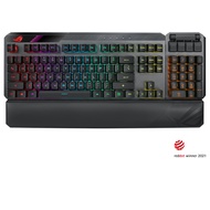 ASUS ROG Claymore II 80% / 100% Gaming Keyboard with ROG RX Optical Mechanical Switches & Detachable