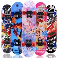 60CM Skateboard PU Wheel Kids Skateboard Papan Luncur