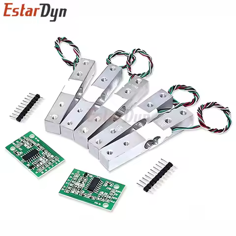 Estardyn 1KG-20KG Load Cell with HX711 Module, Aluminum Alloy Weighing Pressure Sensor for Arduino E