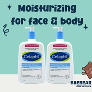 [Bundle of 2/4/6] 1250mL Cetaphil Gentle Skin Cleanser, Face & Body for All Skin Types [Baebear.sg]