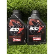 FULLY SYNTHETIC  MOTUL 300V READY STOCK 15W50 10W40 ESTER CORE RACING PRO OIL LUBRICANTS Y15 Y16 RSX150 RS150 LC135 EX5