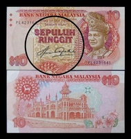 Duit Lama Malaysia Rm10 Siri 5 With Condition : EF - AU (1 Pcs)