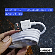 Infinix NOTE 30 PRO CABLE Charger Fastcharging 68W ZERO 30 5G Original