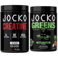 Jocko Fuel Greens & Creatine Bundle Greens & er Powder + Creatine Powder