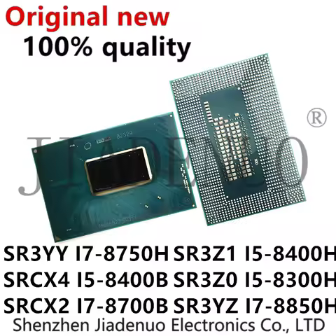 1pcs 100% New original SR3YY I7-8750H SR3YZ I7-8850H SR3Z0 I5-8300H SRCX4 I5-8400B SR3Z1 I5-8400H SR