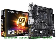 全新盒裝 Gigabyte/技嘉 B450M-DS3H支持R3 R5 5600X 5800X#主機板