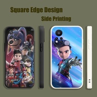 Casing For OPPO A33 A37 A35 F7 Neo 7 9 F11 Pro Ejen Ali The Movie 2 Misi Satria CNC04 Phone Case Squ