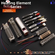 FKILLA Heating Element Heat Core, 220V 850/858D Soldering Station Hot Air Tool, 9 Styles 2000W Ceram