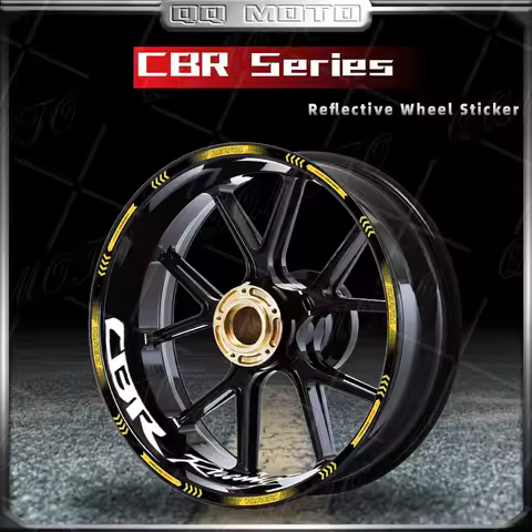 Reflective Motorcycle Accessories Wheel Sticker Inside of Hub Decals Rim Stripe Tape For CBR150R CBR