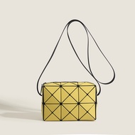 【Ready Stock】 ISSEY MIYAKE Style Miyake Cupid's geometric rounded edge rhombic small square bag