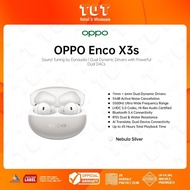 OPPO Enco X3s l 11mm + 6mm Dual Dynamic Drivers I Hi-Res Audio with LHDC 5.0 I 55dB ANC I Bluetooth 