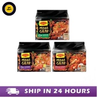 Maggi Pedas Giler Instant Noodles Ayam Bakar/ Seafood Berapi/ Tomyam -76g x 5 packs