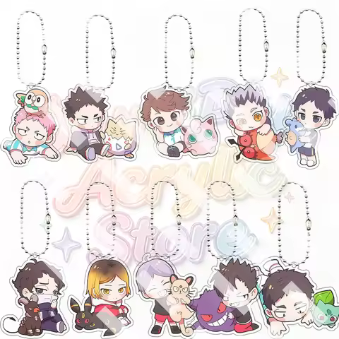 Creative Iwaizumi Hajime Yaku Morisuke Umbreon Togepi Kageyama Tobio Bulbasaur Cartoon Anime Acrylic