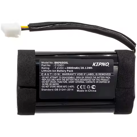 KIPNO 3800mAh Speaker Battery 2INR19/66,C129D1 for Bang&Olufse BeoPlay P6 11400 1140026
