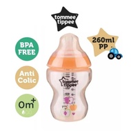Botol Susu Tommee Tippee 260Ml Decorated Blue Pink Dot Tommee Tippee