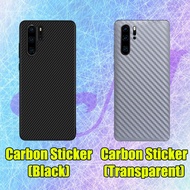 Nothing Phone 1 2 2a Plus Carbon Fiber Back Cover Sticker
