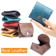 leather mini coin purse for women