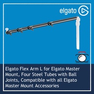 Elgato Flex Arm L for Elgato Master Mount, Four Steel Tubes with Ball Joints, Compatible with all El