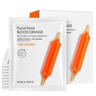 ORANGE Face Mask Images Facial BLOOD