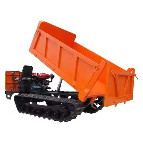 3 Ton Transporter Dumper Crawler Truck Electric Tricycle Mini Dumper Baterry Electric Mini Cargo Dum