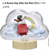 snoopy weather terrarium (A Sunny Day After the Rain)