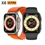 ZZOOI 2022 Smart Watch X8 Ultra Smartwatch Men Women Bluetooth Call Wireless Charging Fitness Bracelet Watch Series 8 for Apple Xiaomi