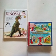 Imported Hardcover Defect Book - The Great Book of Dinosaurs - Elmos Neighbotlrhood