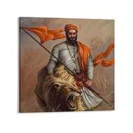Religious Poster Hindu Trendy Wall Art Poster Hindu Gods Poster Shivaji Maharaj Poster Canvas Painti