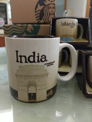 ⭐全新珍藏品 Starbucks Icon mug India星巴克城市杯 國家杯（印度）16oz大杯容量473ml絕版珍藏品 (已停產)