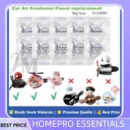 【🔥HOT SALE 7pcs】Car Air Freshener Refill Tablet | Car Vent Perfume Replacement Scent Pads | Long Las