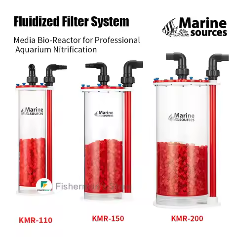 Marine Sources KMR Fluidized Filter System - 110/150/200mm Models | K1 Media Bio-Reactor for Profess