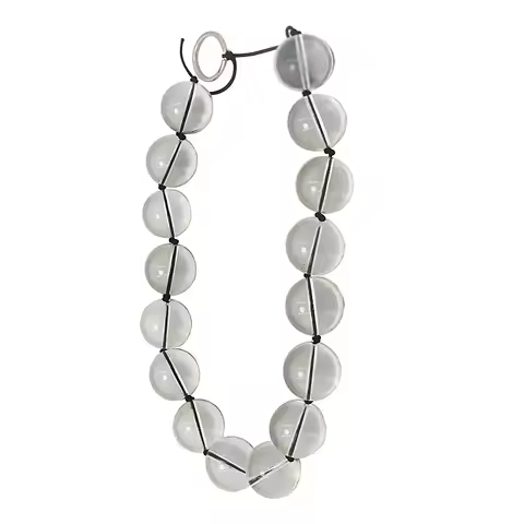 18+ Extra-Long Glass Anal Beads Multiple Sizes Anal Toys Backdoor Vaginal Male/Female Masturbation B