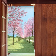 【預訂】日本製 花並木門簾