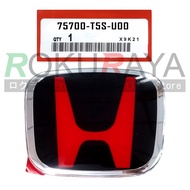 (140mm x 114mm) Honda City Civic Accord Jazz CRV HRV BRV Type R Logo Emblem JDM Red Black Car Decora
