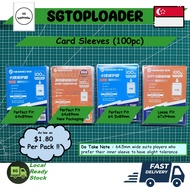 [Local Stock] TCG Sleeves, Perfect Fit Sleeves, Loose Sleeves, 64x89, 67x94