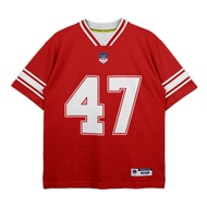 Vintage Retro Oversize NFL Unisex Streetwear Jersey Number Series 47