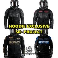 Hoodie SR PROJECT (With PROTECTOR) Rush Carbon Jacket Hoodie Exclusive Bikers SR-PROJECT SRPROJECT S