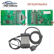 ใหม่ที่ดีที่สุด DICE 2014D J2534 โมดูลควบคุมโปรโตคอลการบำรุงรักษาสำหรับวอลโว่ 2014D OBD2 เครื่องสแกน