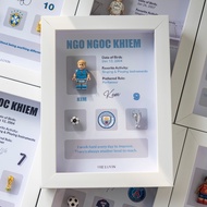 [Custom Design] Custom Lego Picture Frames According to Your Hobby, Soccer Picture Frames.
