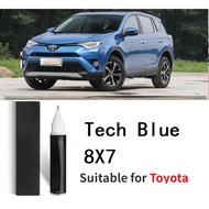 Suitable for Toyota Paint repair for scratch pen Tech Blue 8X7 Diamond Blue 8U8 Crystal Blue 8X7 Sap