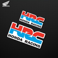 HRC Honda Racing Car Sticker Reflective l Size 10 And 15 Centimeters