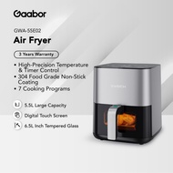 Gaabor x GWEICH 5.5L Visible Touch Screen Air Fryer 7 Function Tempered Glass Screen GWA-55E02