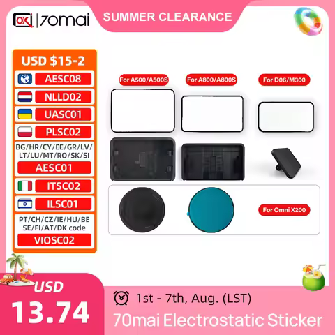 70mai Mount Tools Packs Only For 70mai Car DVR A810/X200/A800S/A500S/A510/M300/M200/D10/D08/A500 Car