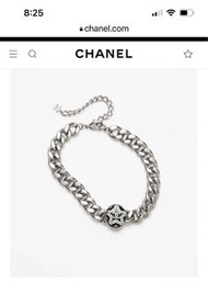 Chanel chocker 23A 23K粗鏈條型格頸鏈