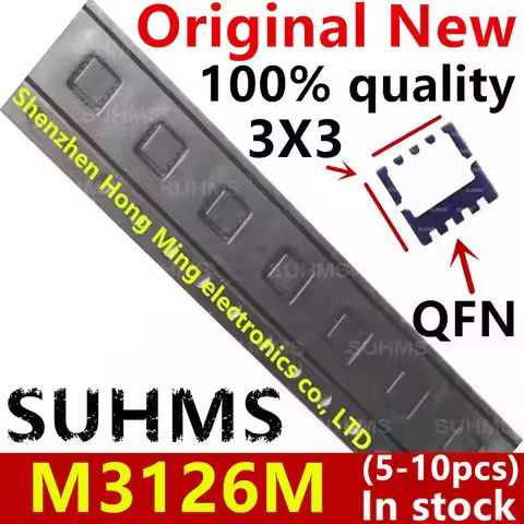 (5-10piece)100% New QM3126M3 M3126M QFN-8 Chipset