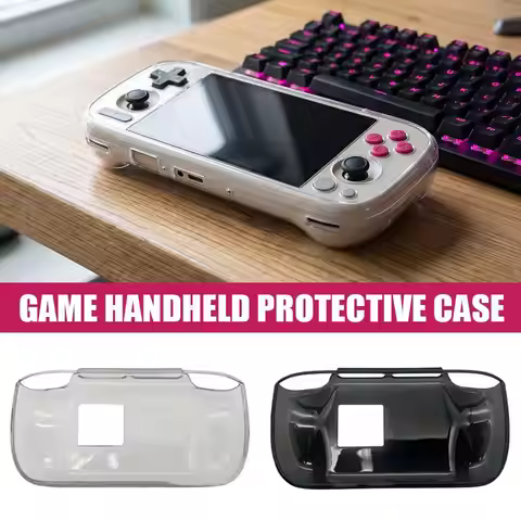 TPU Soft Protective Case for AYANEO Pocket AIR mini Transparent Shockproof Anti-Slip Handheld Game C