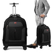 Saber Trolley Bag [Free 2 Rain Covers] Business Trolley Bag Business Travel Trolley Backpack Trolley