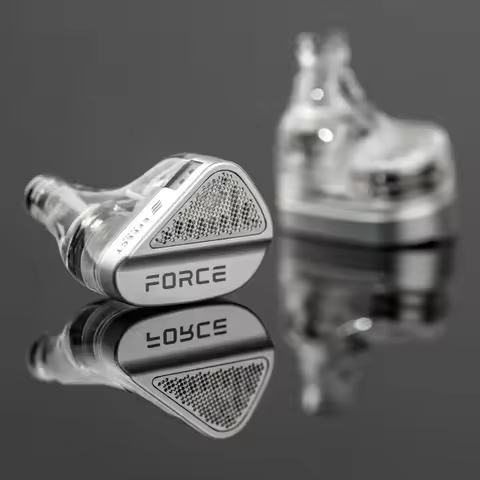 EffectAudio x TANCHJIM Force 2DD In-ear Monitor Earphone with Interchangeable 3.5+4.4mm & Type-C con
